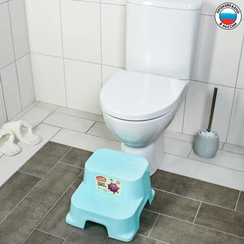 

Children's plastic stand GUARDIAN "Malyshariki", color turquoise