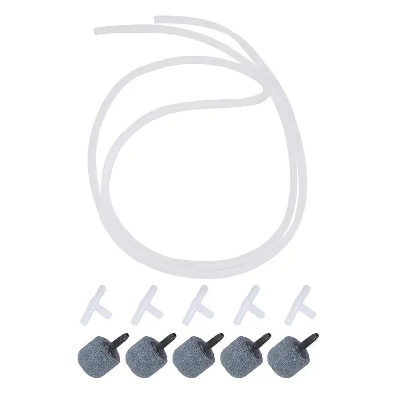 11Pcs Oxygen Pipe Accessories Aquarium Airline Tube Fish Tank Fitting