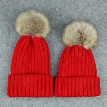 Мягкая теплая шапка, женские зимние шапочки для девочек, Элегантная кепка с помпонами, женские модные аксессуары, повседневные шапочки Skullies Beanies для женщин