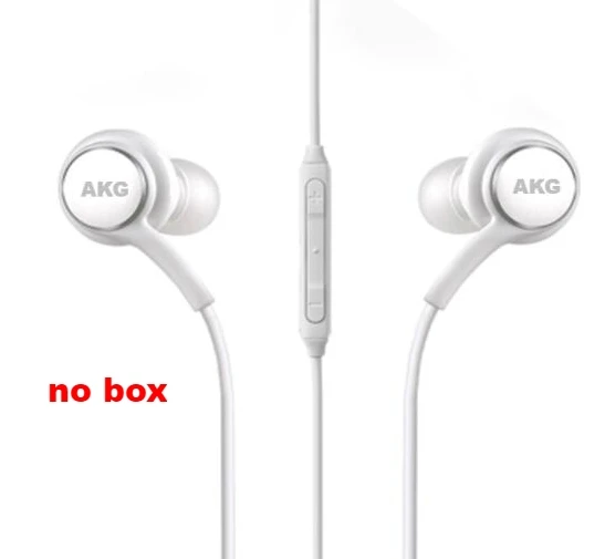 white no box S8 наушники-вкладыши с басами, супер прозрачные наушники, изолирующий наушник с шумом для iphone 6, Xiaomi, samsung S8, S8+ S7, S6, S4, Note 8 - Цвет: white no box