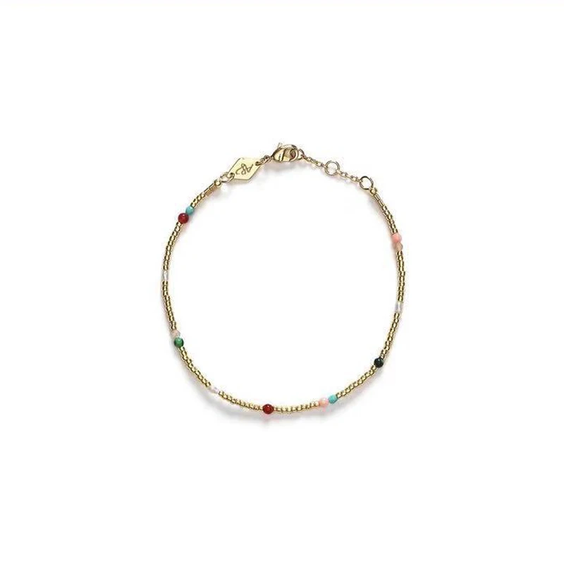 

Minimalism Bohemian Colorful Weave Round Beaded Bracelet Rope Ethnic Bangles Wholesale Bracelet Friendship Bracelets
