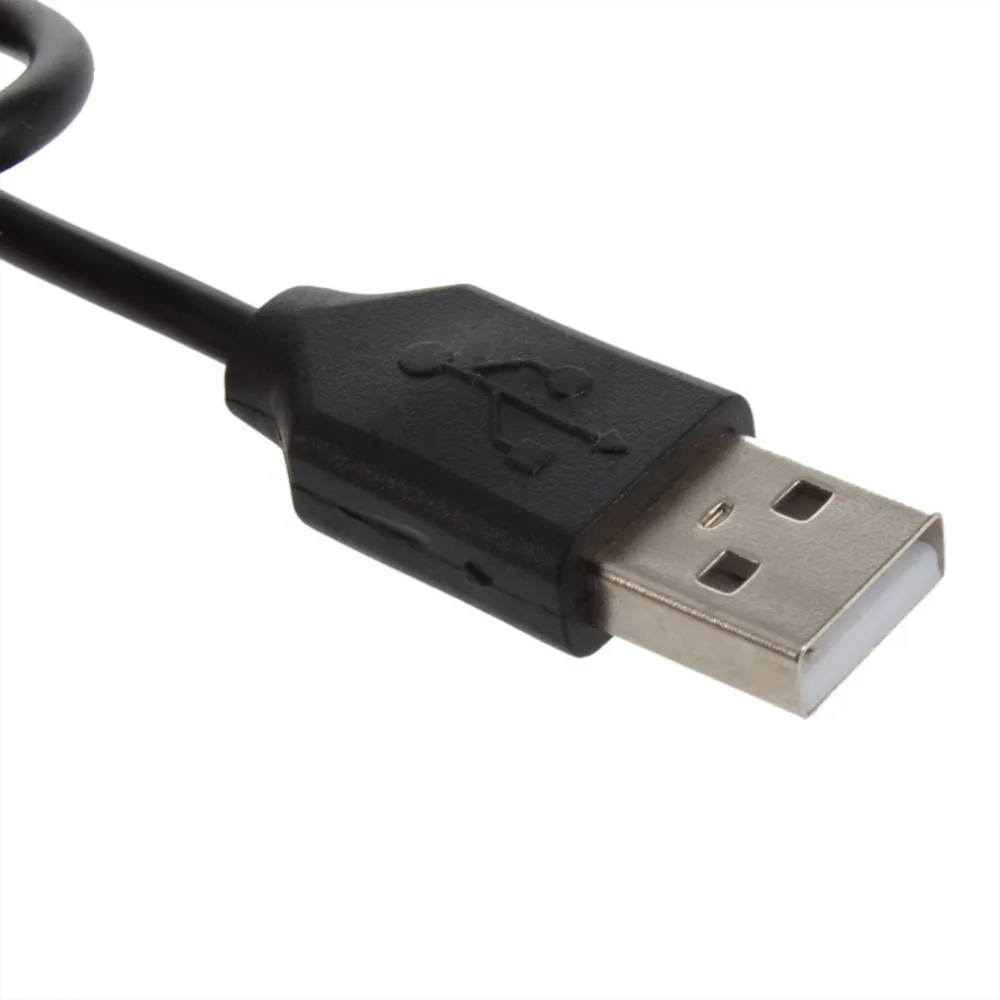 Высокоскоростной концентратор Обмен переключатель черный 7 порт USB 2,0 для портативных ПК черный Прямая
