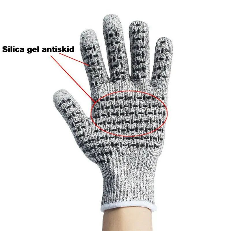 Высокопрочные защитные перчатки класса 5, защитные перчатки с защитой от порезов, перчатки для резки мяса рыбы, защитные перчатки