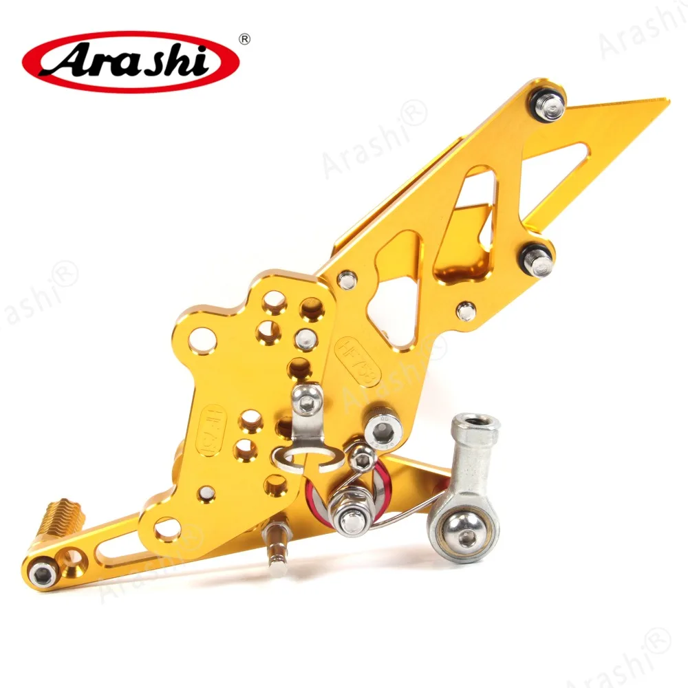 Араши для KAWASAKI NINJA EX300A 2013- ЧПУ Регулируемая подножка Rearset аксессуары для мотоциклов педали