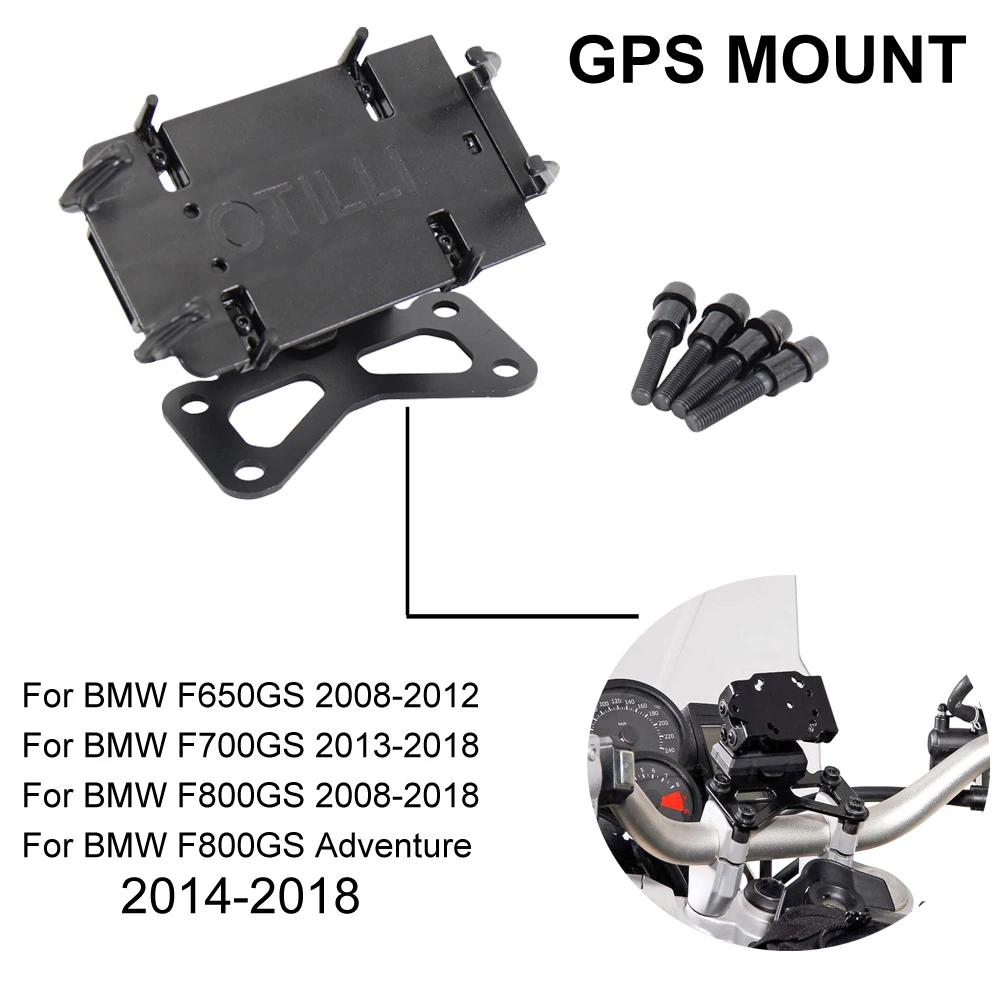 Nuova Staffa Di Navigazione Moto Per Bmw F650Gs F700Gs F800Gs F 800 Gs Adventure Navigatore Gps Supporto Per Telefono Di Ricarica Usb