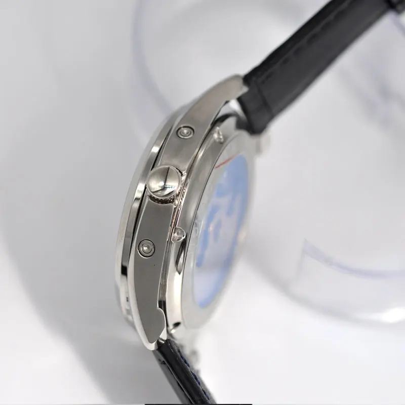 41 мм Moon Phase часы C2 новые Corgeut мужские часы модные автоматические механические наручные часы водонепроницаемые 316L чехол из нержавеющей стали