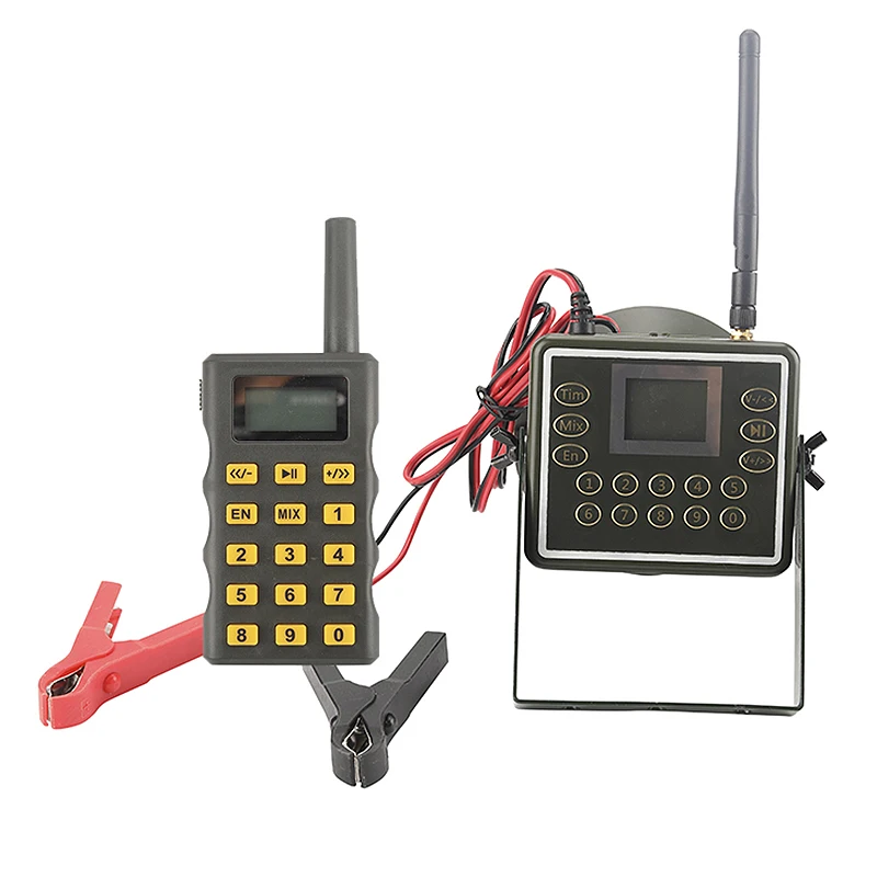 

Remote Control Bird Caller Mix Two Voices 60W 160DB for Wild Hunting Mp3 Player 210 Bird Sounds Goose Duck Hunting Decoy CSW-820