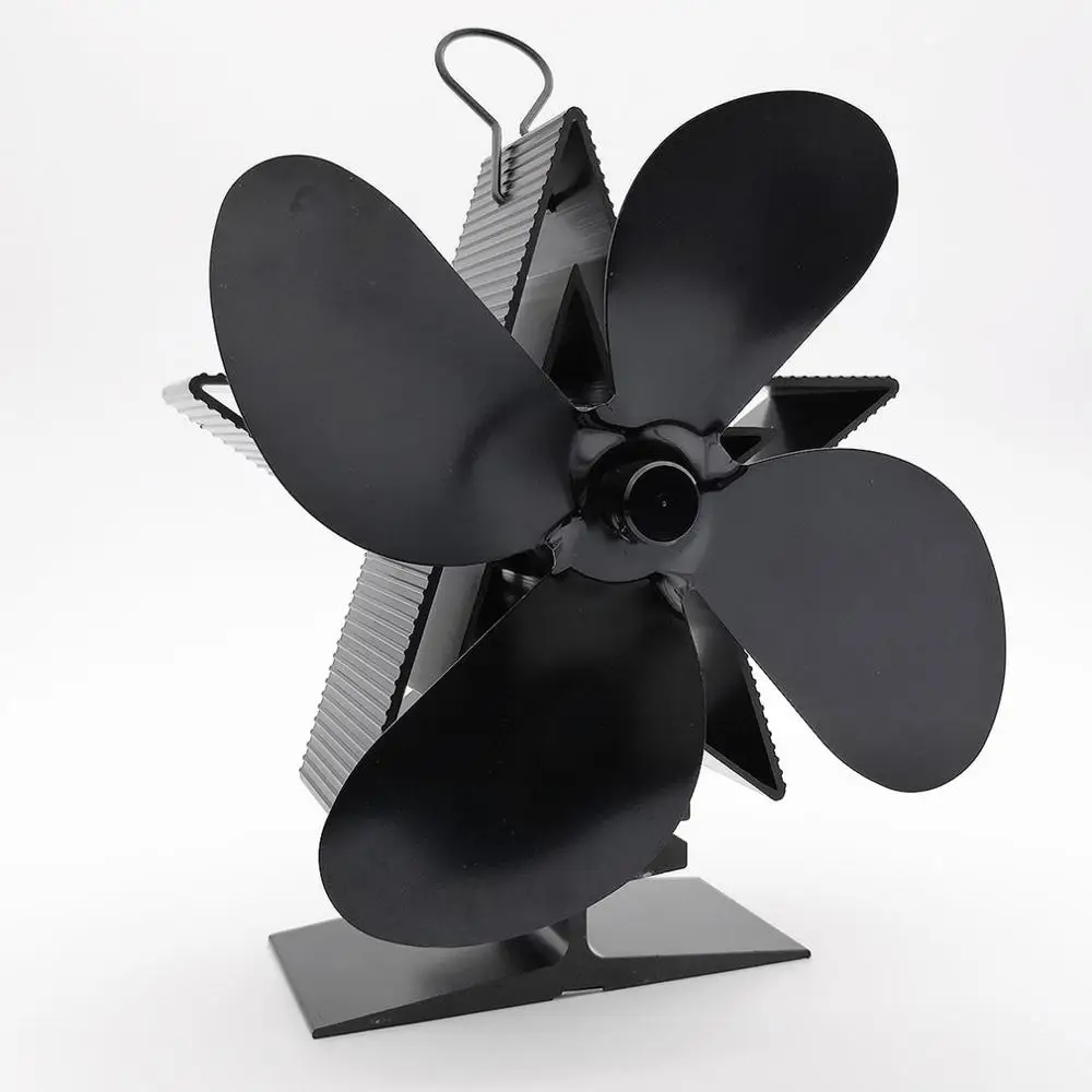 Günstig Premium Kamin Thermodynamische Fan Alumina Fan Klinge Ultra Ruhig Warme Kamin Fan Thermische Power Fan