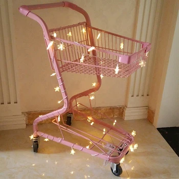 

Double - decker shopping carts, baggage carts, mall carts