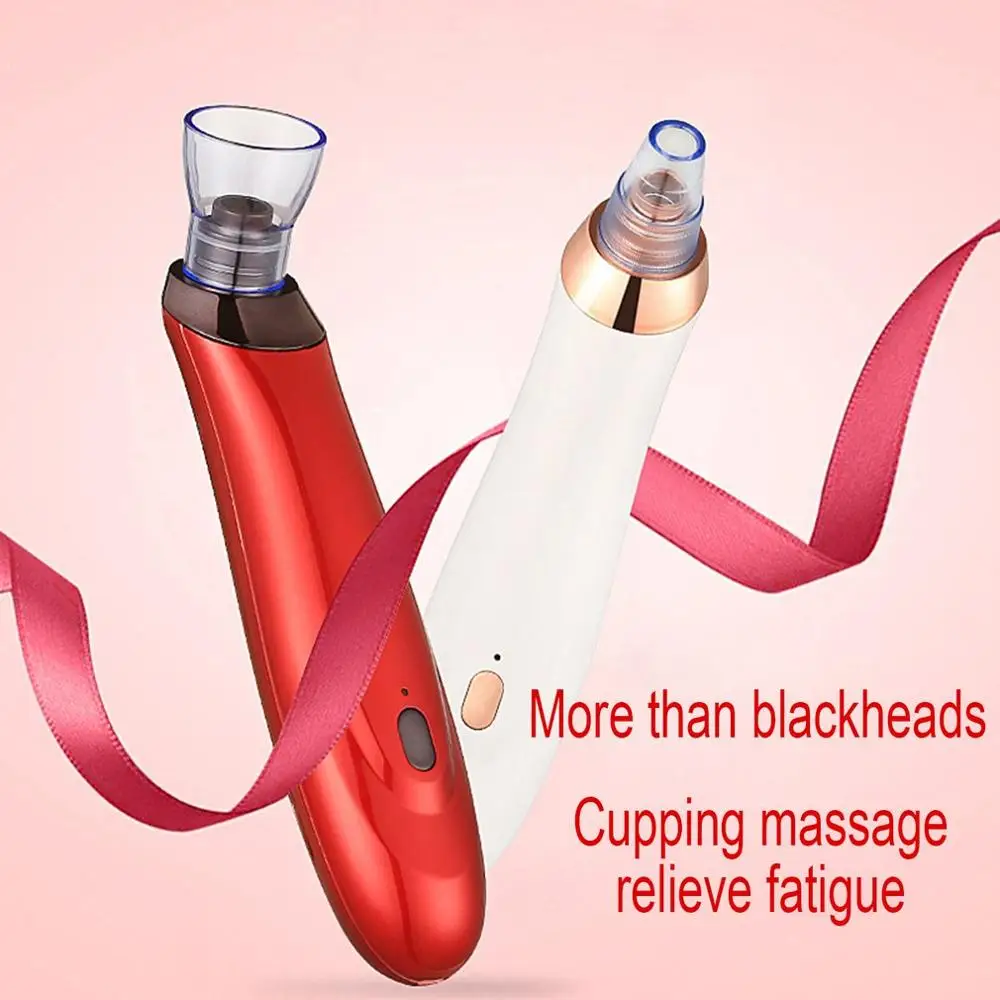 USB Electric Facial Vacuum Suction Pore Cleaner Blackhead Remover Acne Wrinkle Removal Skin Rejuvenation Spot Cleaner 4