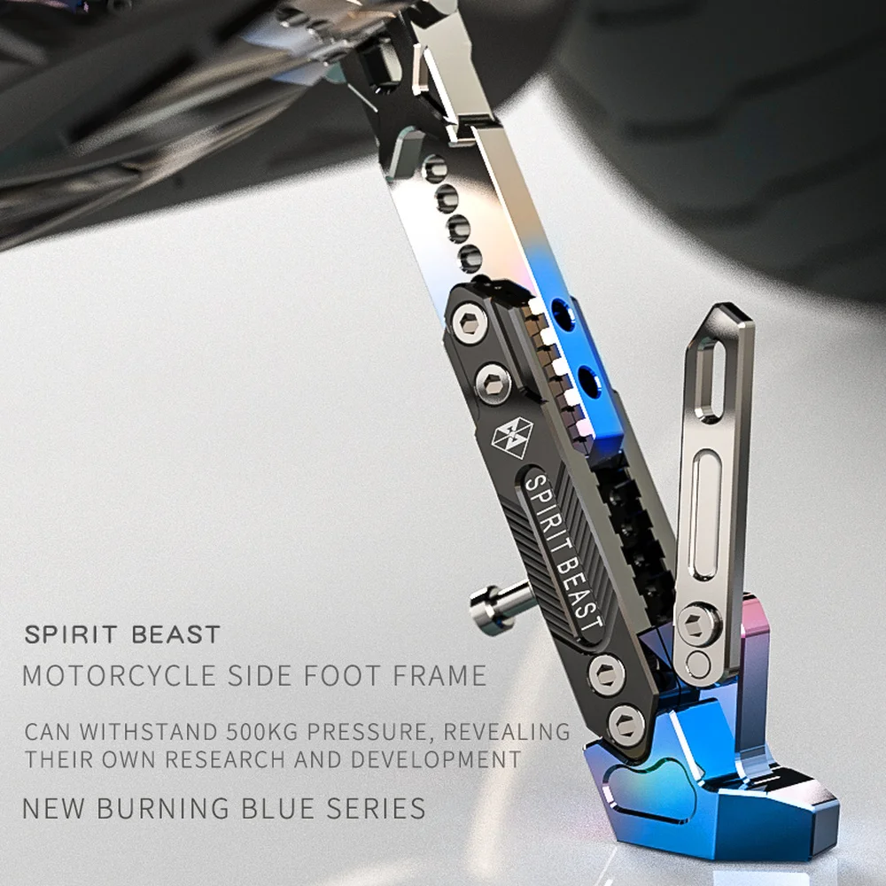 Боковая подставка для мотоцикла SPIRIT BEAST Honda Nc700x CB190 CBR125 Yamaha Cygnus NMAX Ducati Monster Suzuki