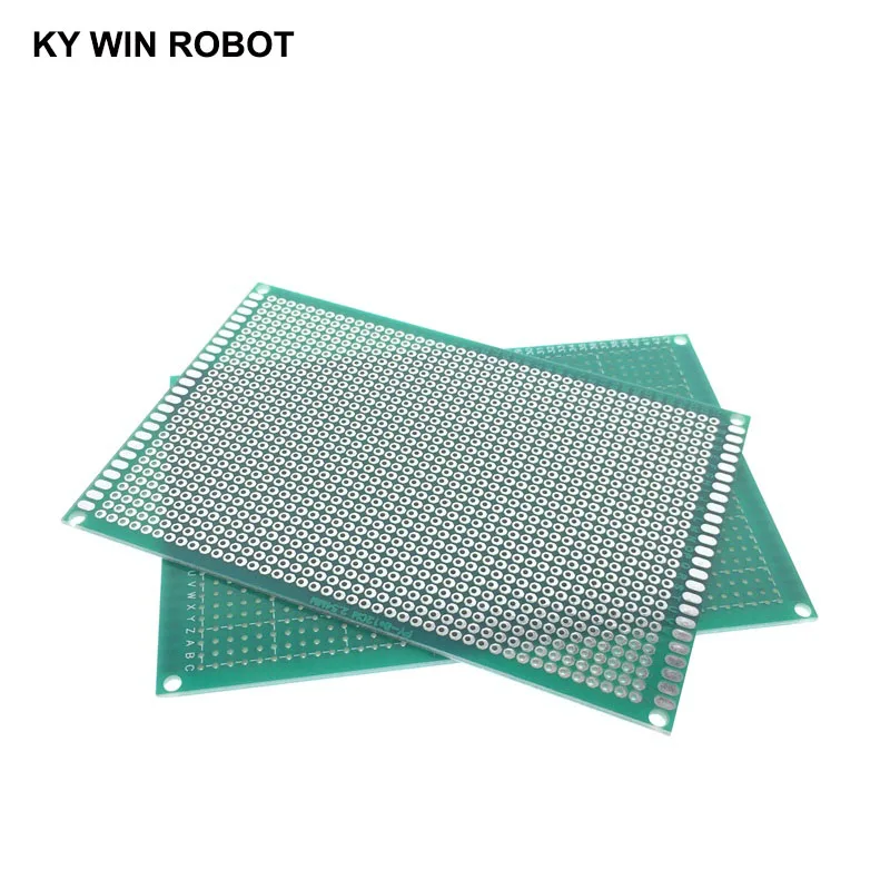 1pcs 8x12cm 80x120mm 단일 측면 프로토 타입 PCB Arduino 용 범용 인쇄 회로 기판 Protoboard