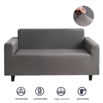 

Stretch Slipcovers Sectional Elastic Stretch Sofa Cover for Living Room Couch Cover L shape Armchair Cover Single/Two/Three seat