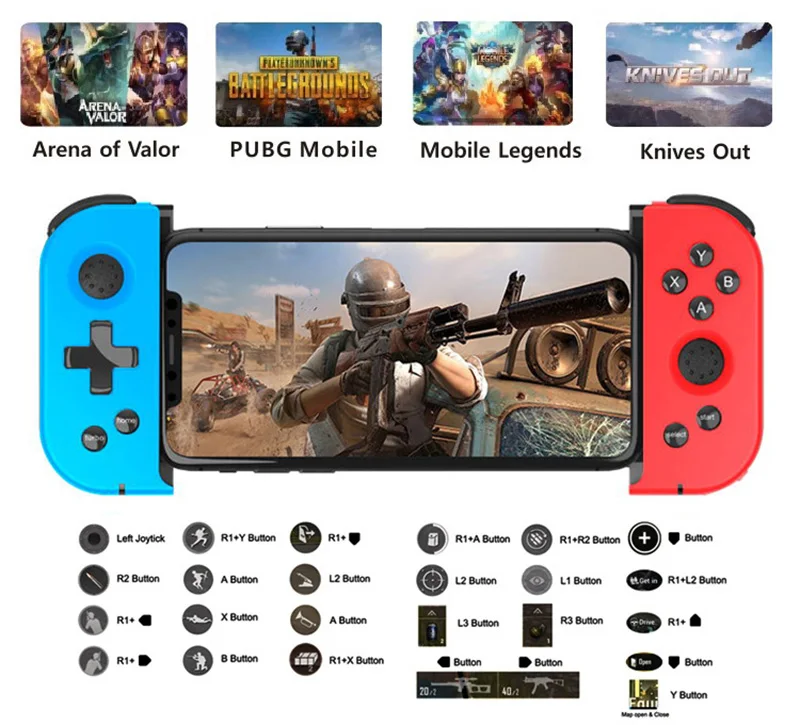 2022 X6Pro   е IOS ȵ̵ Pc PS3 ̸ ڷ  PUBG  Ʈѷ, ޴ ̽ƽ  е