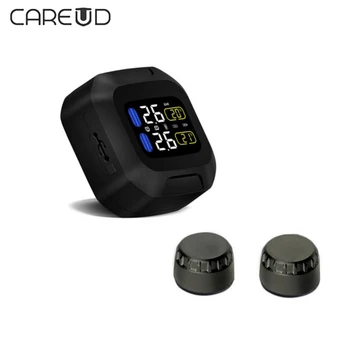 

Waterproof Lightning-proof General Wireless TPMS Motorcycle Tire Pressure Monitoring System For Two-wheeled Motorcycle Motorb