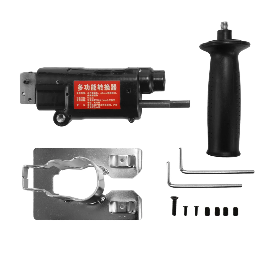 

Electric Tool Multifunctional Converter Cutter Bit Tool for Jig Saw Sabre Saw File with Handle