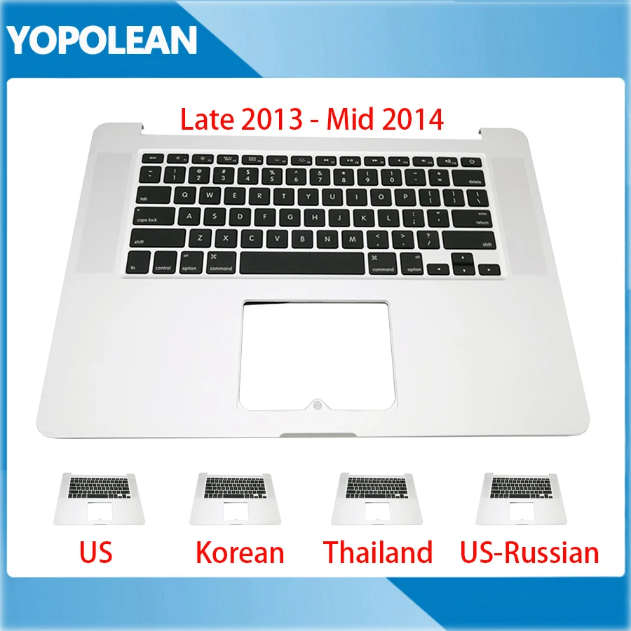 Новинка для Macbook Pro Retina 15 &quotA1398 Late 2013 Mid 2014 топовая клавиатура с чехлом США