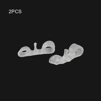 

Two-hole Snail Splitter Toe Valgus Male And Female Toe Separation Protector Soft Pad Gripper Toe Correction