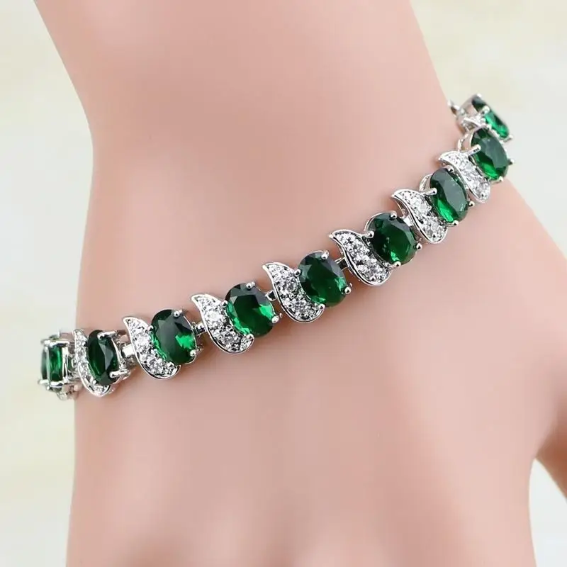 Women Delicate Crystal Zircon Tennis Bracelet Women Elegant Banquet Party Jewelry zircon bracelets crystal inlay bracelet crystal bracelet cubic zirconia bracelet