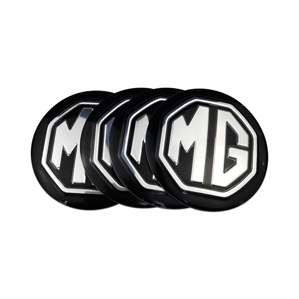 Автомобильная эмблема, колпачки для ступицы колеса, наклейка для MG, логотип для MG TF, ZR, ZS, ES, HS, EZS, Morris, 3 GS, 4 шт., 56 мм, наклейки на обложки