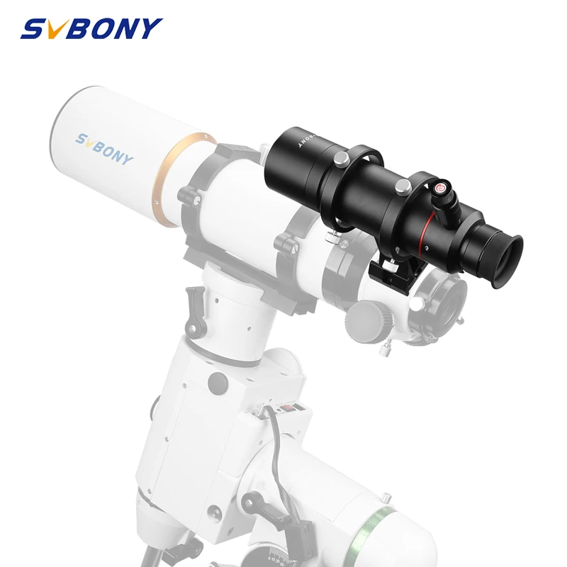 Svbony Astronomical Telescope Finder Scope W/ Illuminated 8x50 Straight