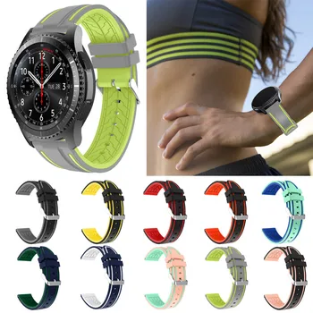 

New Fashion Sports Watch Strap Gear S3 Classic Strap For Samsung Aoft Silica Gel Sporting Accessories Y923