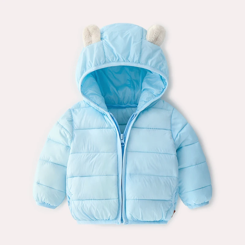 Infants Cotton Coat Female Winter Cotton-padded Jacket Thick 0 a 1-Two-Year-Old 2 Male Baby Coat Autumn& Winter Western Style P