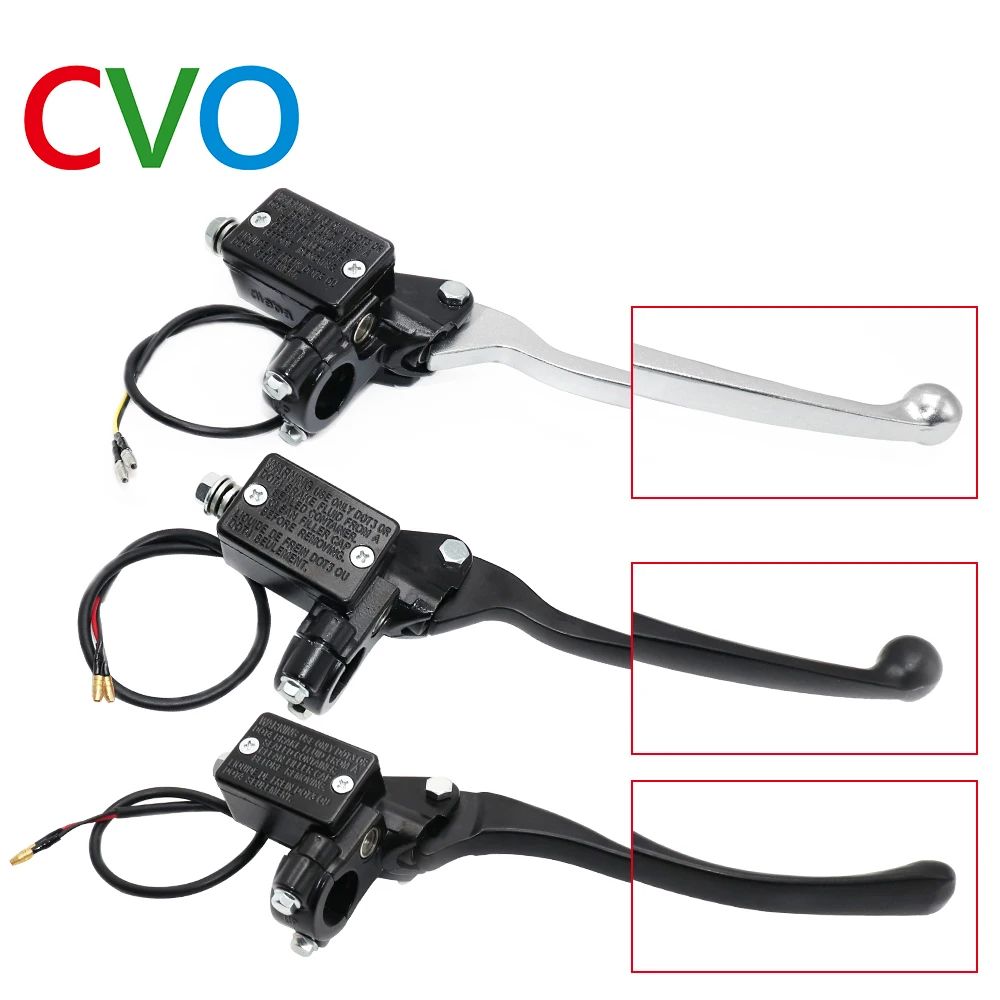 Motorcycle Front Master Cylinder Hydraulic Brake Lever Right For Dirt Pit Bike ATV Quad Moped Scooter Buggy Go Kart Motocross Cyclist store 