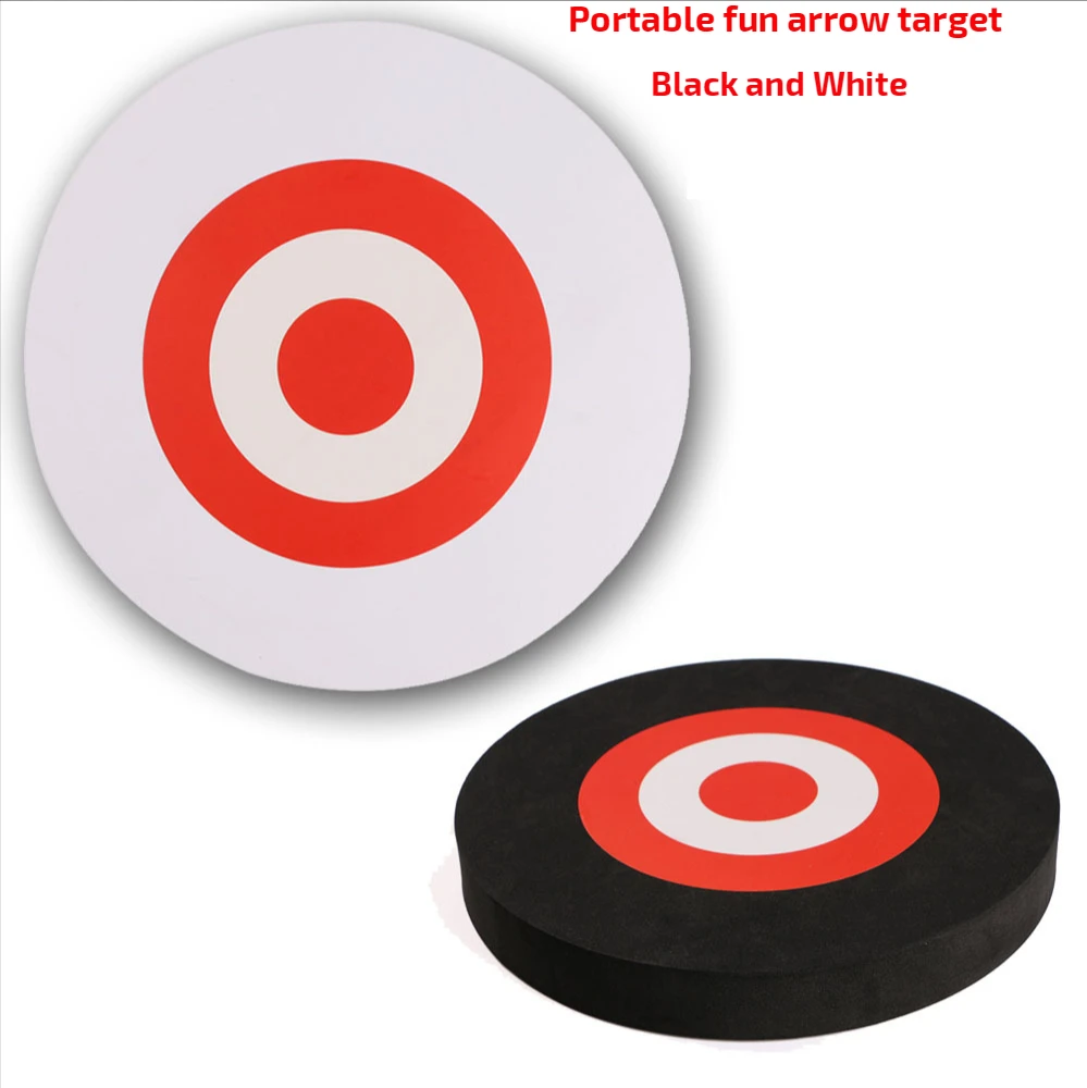 

25 x 3Cm Archery Eva Foam Target Self Healing Bow Moving Hunting Practice Black+Red