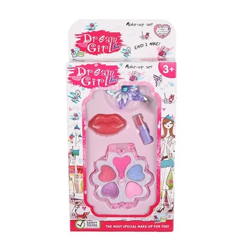 

Kids Princess Makeup Box Set Girl House Toy Children's Cosmetics Toy Set Lip Gloss Rouge Baby Christmas Present Birthday Gifts
