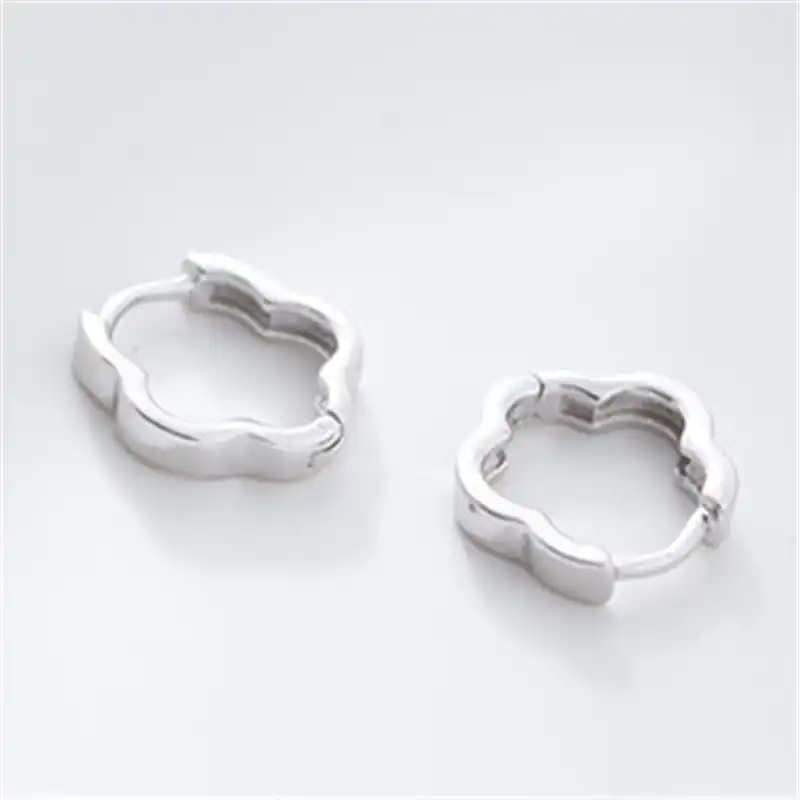 925 серебряные серьги Цветы Знаменитости темперамент Женская мода ювелирные изделия