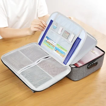 

Big Capacity Document Organizer Insert Handbag Travel Bag Pouch ID Credit Card Wallet Cash Holder Organizer Case Box Accessorie