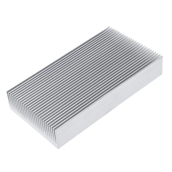 

Silver Tone Aluminium Radiator Heatsink Heat Sink 150x80x27mm