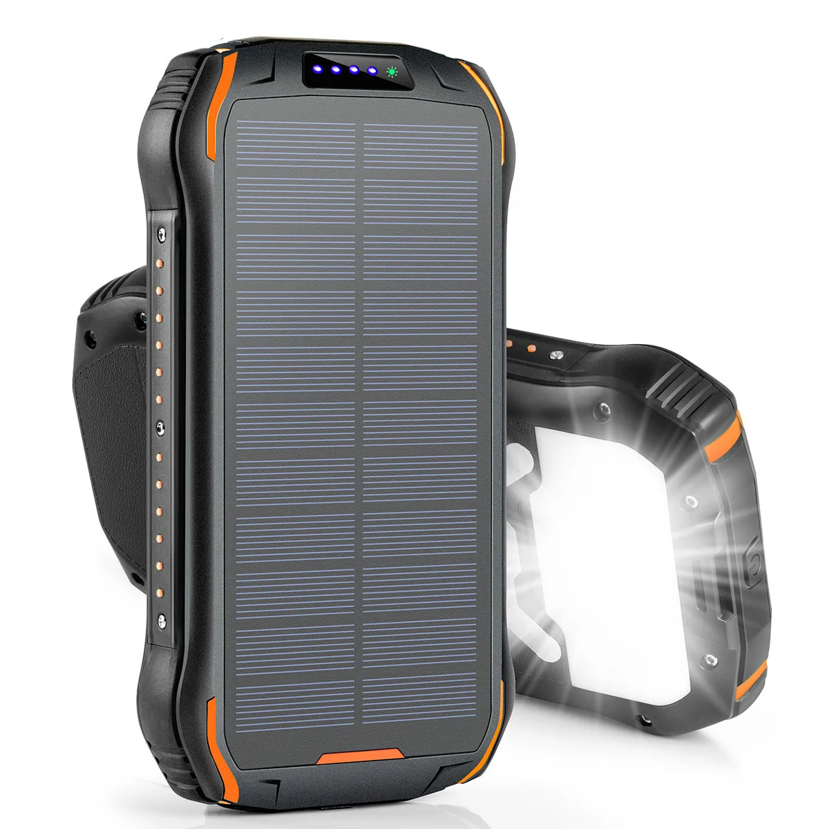Camping IP66 Waterproof Solar Wireless Charging Pad 26800 MA Type-C Mobile Power Tent Portable Light Wireless Charging