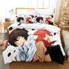 Anime : Bungo Stray Dogs Bedding Set Cartoon Duvet Cover And Pillowcases Queen Full Size Kids Gift Decor Home Bedclothes 6