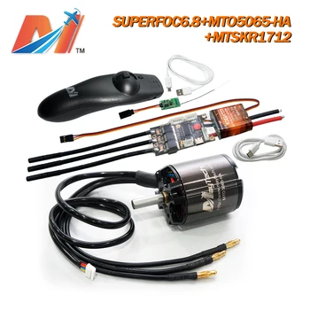 

Maytech eskateboard kit SUPERFOC6.8 based on VESC6 speed controller and 5055 5065 5570 brushless motor and MTSKR1712 remote