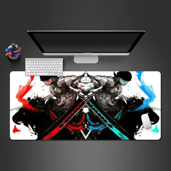 

Hot Selling Zoro Roronoa Anime Mouse Pad High Quality Selling Natural Rubber Washable Mat Game Accessories Japanese Anime Mats