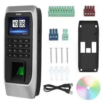 

2.4 inches TFT LCD Fingerprint Password Attendance Machine Access Control System cerradura electrica