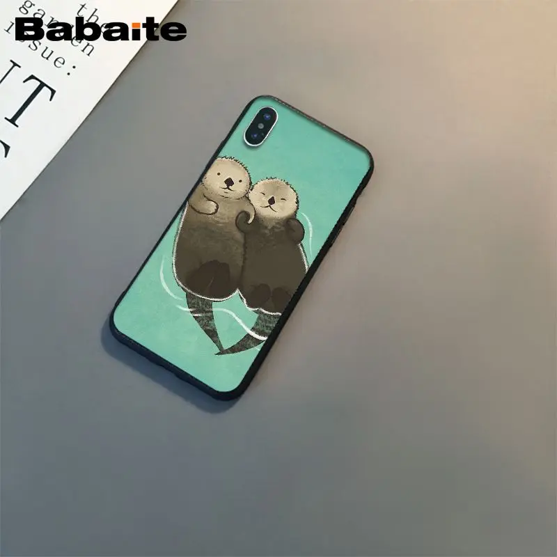 lovely cute Otter water animal