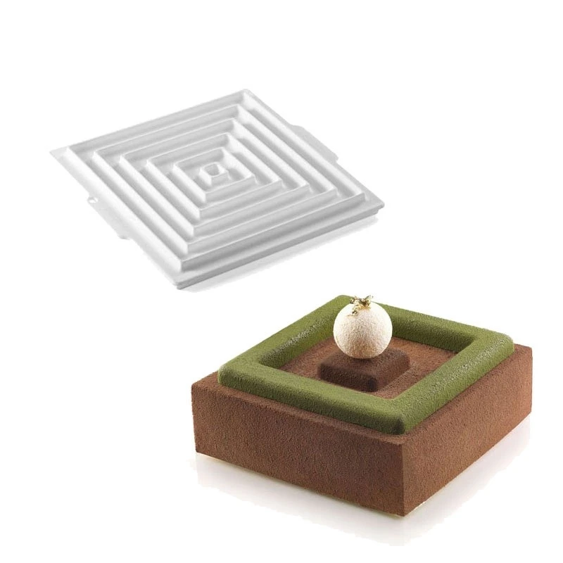 

Silicone Mold Cake Decorating tools Insert Decor Shape For Baking Chocolate Dessert Ice Creams Mousse Mould