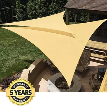 

300D waterproof awning triangle shade cloth outdoor garden terrace swimming pool shade shade sail awning camping shade sail