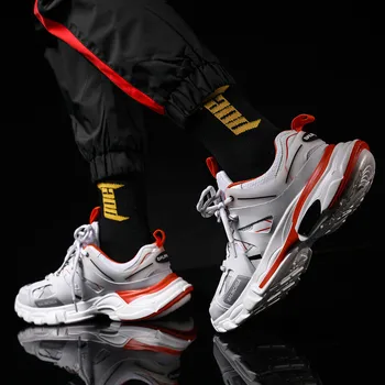 

Sneakers for Men Running Shoes Chaussure Homme Spring Design Thick Soles Jogging Fitness Outdoor Sport Shoes Zapatos De Mujer