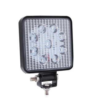 

1Pcs 4 Inch 27W Led Work Light 12V 24V Spot Flood Offroad Light Bar Indicators For Suv Car Truck Bus Boat Motorcycle Tractor
