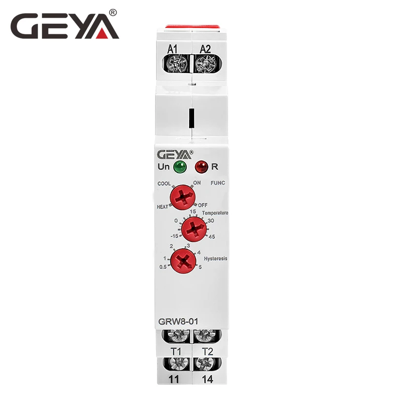 GEYA GRW8 01 регулятор температуры нагрева и охлаждения 16A AC DC 24 V 240 с