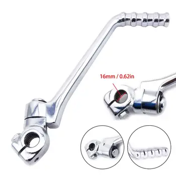 

16mm Motorcycle Kick Starter Lever Start Pedal For Kawasaki KE KL/KLX/KX/KDX/KZ/125/175/200 Motorbike Accessories