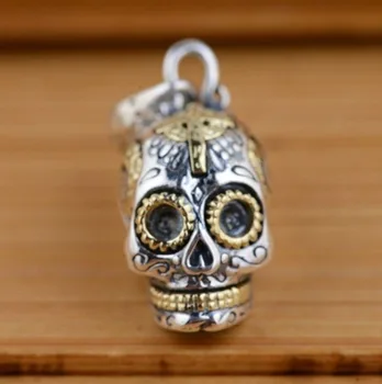 

Stainless Steel Skull Pendants for Necklaces Women Men Charm Jewelry