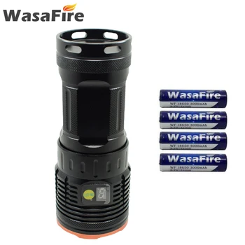 

V3 4 Modes Torch Lamp Ultra Bright 8000 Lumen LED Flashlight Rechargeable Tactical Lantern for Hunting with 18650 Battery
