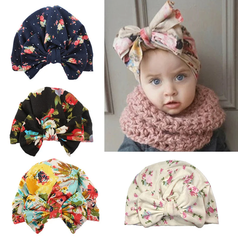 

Cute Newborn Baby Hat Toddler Kids Beanie Baby Boy Girl Turban Cotton Beanie Baby Hat Autumn Winter Warm Cap enfant Bandanas HOT