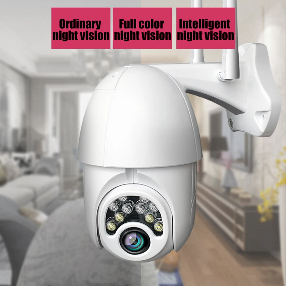

IP66 Outdoor Waterproof WiFi Security 1080P HD Security IP IR Camera Night Vision 3.6MM Video Recording Remotely View