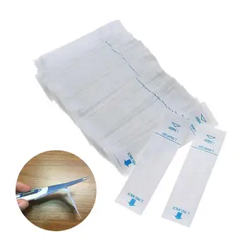 

100pcs/150pcs Baby Electronic Thermometer Mouth Cover Mercury Thermometer Cover Children's Mouth Temperature Cover Disposable